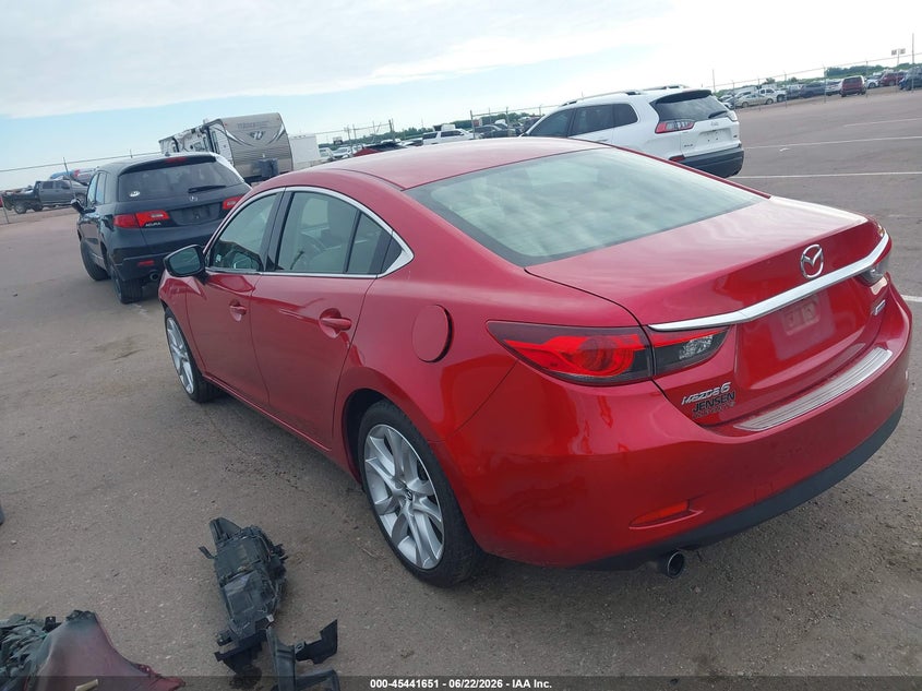2017 Mazda 6 VIN JM1GL1V5XH1138845 IAAI salvage auction — FRONT END, Regular (South Dakota), sold $2,050 on 2026-07-22 (photo 3)