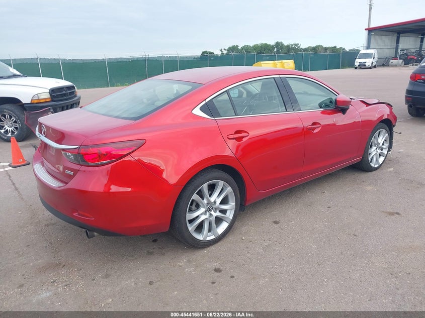 2017 Mazda 6 VIN JM1GL1V5XH1138845 IAAI salvage auction — FRONT END, Regular (South Dakota), sold $2,050 on 2026-07-22 (photo 4)