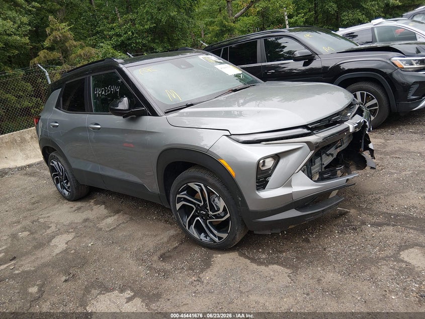 2025 Chevrolet Trailblazer VIN KL79MTSLXSB017980 IAAI salvage auction — FRONT END, Salvage (Ohio), sold $4,550 on 2026-07-08 (photo 1)
