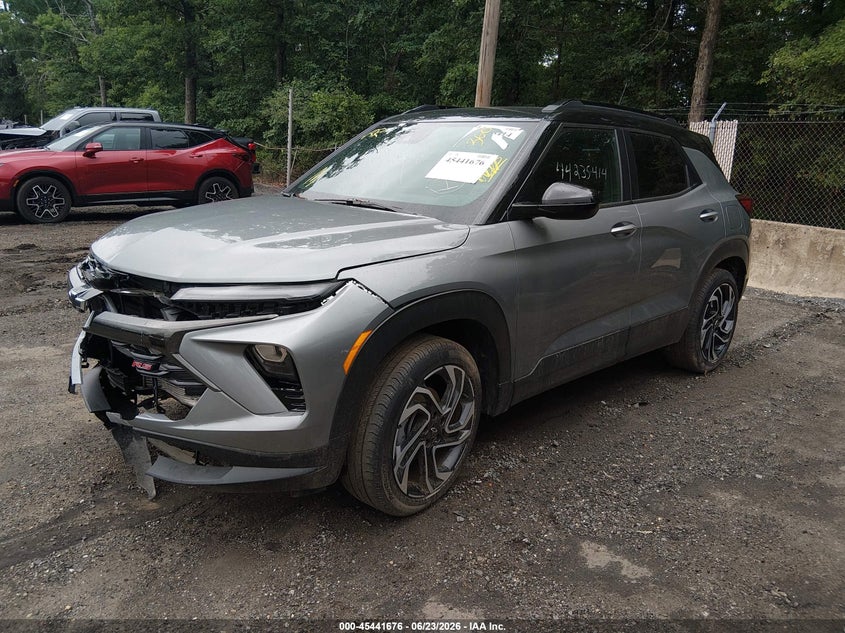 2025 Chevrolet Trailblazer VIN KL79MTSLXSB017980 IAAI salvage auction — FRONT END, Salvage (Ohio), sold $4,550 on 2026-07-08 (photo 2)