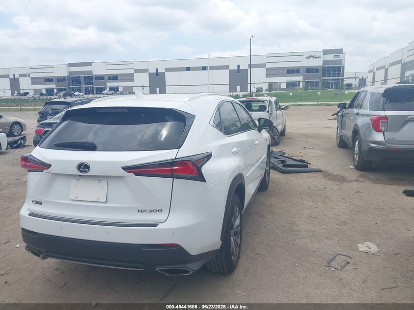 2019 Lexus Nx VIN JTJYARBZ1K2121169 IAAI salvage auction — LEFT FRONT, Original (Texas), sold $11,600 on 2026-07-28 (photo 4)