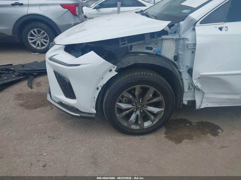 2019 Lexus Nx VIN JTJYARBZ1K2121169 IAAI salvage auction — LEFT FRONT, Original (Texas), sold $11,600 on 2026-07-28 (photo 6)