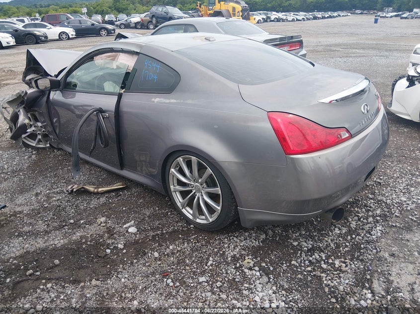 2009 Infiniti G37 VIN JNKCV64EX9M600682 IAAI salvage auction — FRONT END, Clear (Tennessee), sold $25 on 2026-07-30 (photo 3)