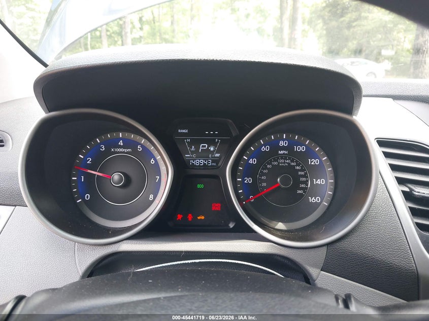 2015 Hyundai Elantra VIN KMHDH4AE1FU265518 IAAI salvage auction — FRONT & REAR, Clear (Virginia), sold $475 on 2026-07-10 (photo 7)