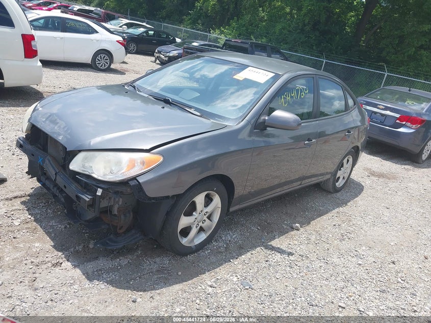 2009 Hyundai Elantra VIN KMHDU46DX9U636224 IAAI salvage auction — FRONT END, Salvage (Ohio), sold $375 on 2026-07-14 (photo 2)