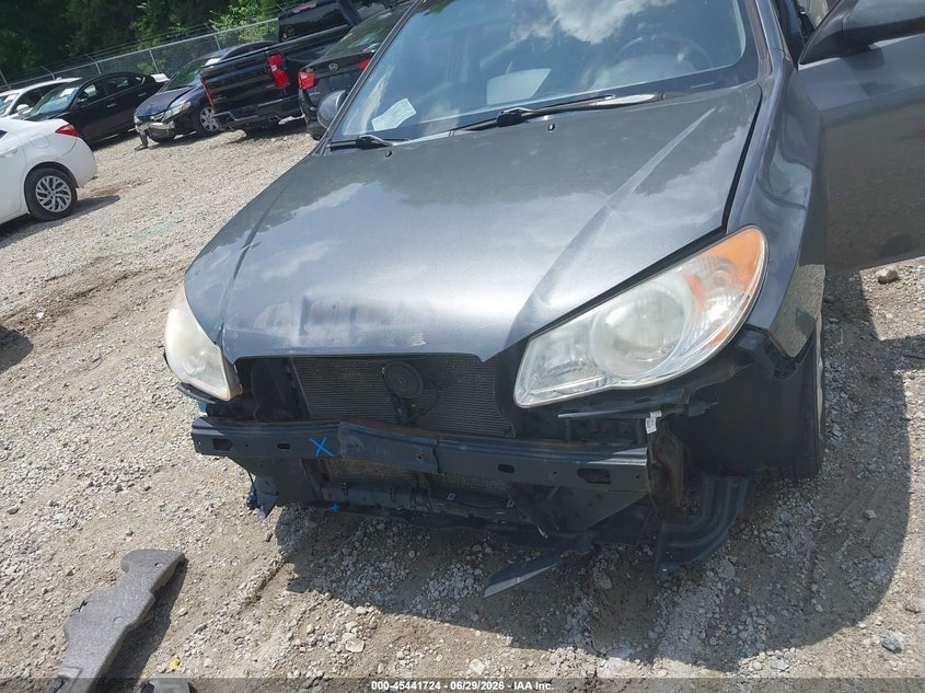 2009 Hyundai Elantra VIN KMHDU46DX9U636224 IAAI salvage auction — FRONT END, Salvage (Ohio), sold $375 on 2026-07-14 (photo 6)