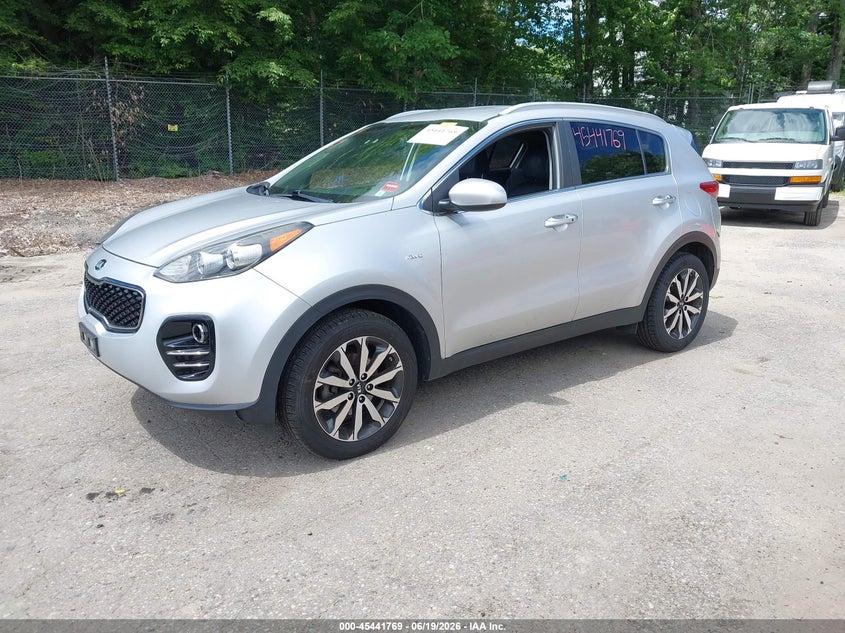 2017 Kia Sportage VIN KNDPNCAC4H7223946 IAAI salvage auction — NORMAL WEAR, Original (Maine), sold $3,100 on 2026-07-06 (photo 2)