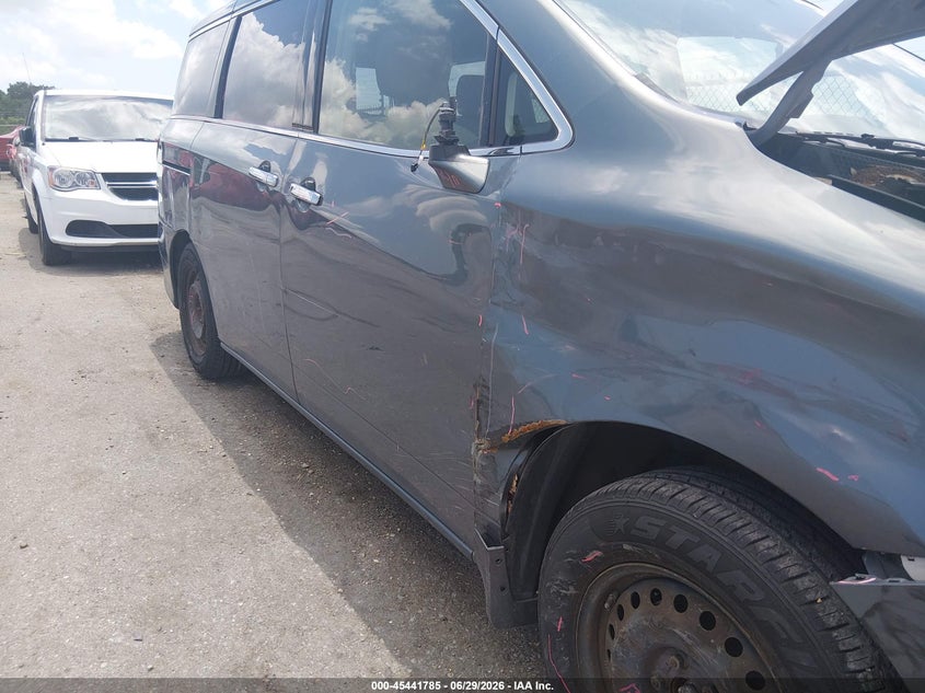 2011 Nissan Quest VIN JN8AE2KP9B9001260 IAAI salvage auction — RIGHT SIDE, Salvage (Louisiana), sold $475 on 2026-07-13 (photo 6)