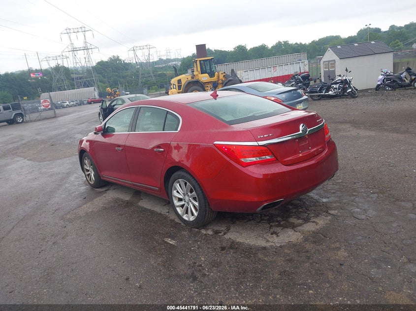 2014 Buick Lacrosse VIN 1G4GB5G35EF214780 IAAI salvage auction — RIGHT FRONT, Salvage Title, sold $2,850 on 2026-07-23 (photo 3)