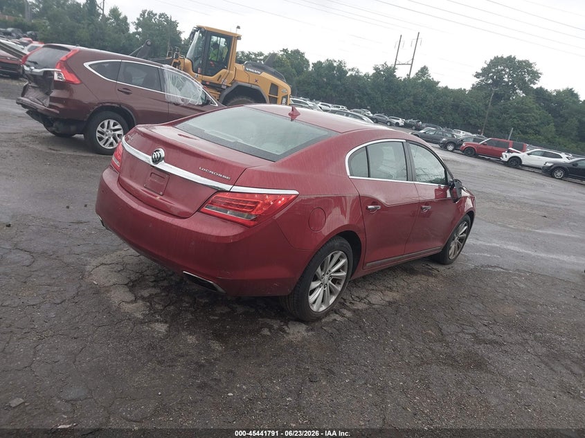 2014 Buick Lacrosse VIN 1G4GB5G35EF214780 IAAI salvage auction — RIGHT FRONT, Salvage Title, sold $2,850 on 2026-07-23 (photo 4)