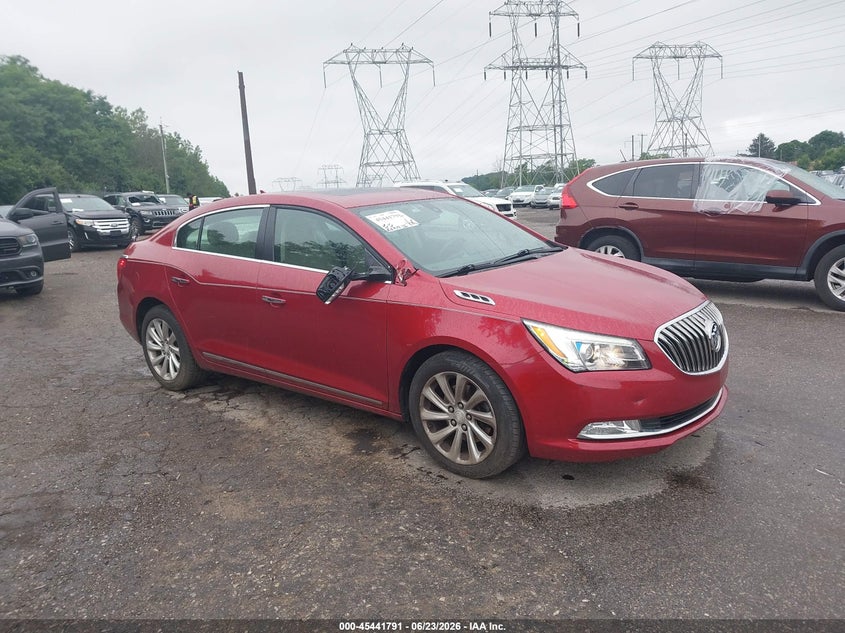 2014 Buick Lacrosse VIN 1G4GB5G35EF214780 IAAI salvage auction — RIGHT FRONT, Salvage Title, sold $2,850 on 2026-07-23 (photo 6)