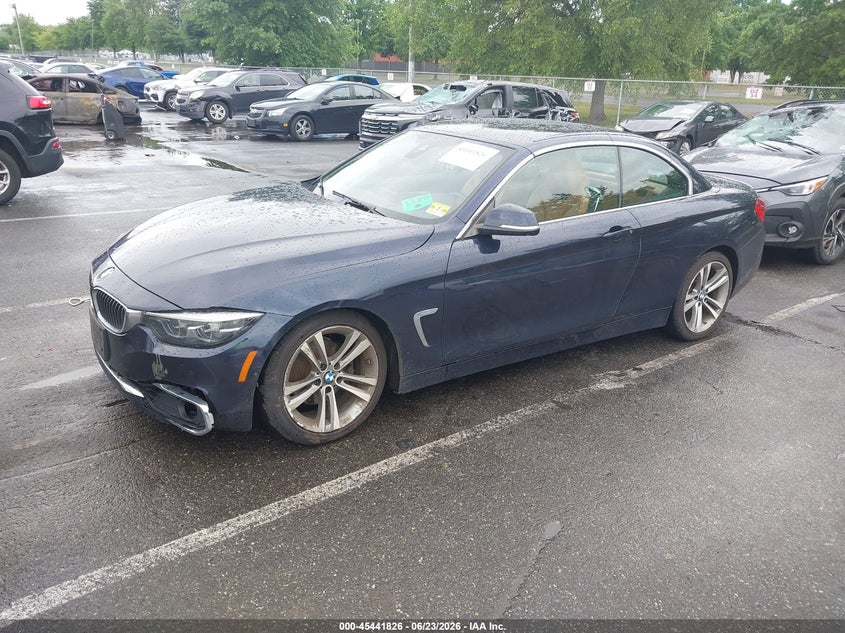 2019 BMW 4er VIN WBA4Z3C58KEN88927 IAAI salvage auction — LEFT FRONT, Salvage Title, sold $9,175 on 2026-08-03 (photo 2)