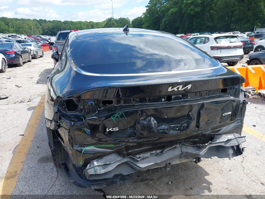 2026 Kia K5 VIN KNAG64J78T5440536 IAAI salvage auction — REAR END, Salvage Title, sold $10,200 on 2026-07-29 (photo 6)