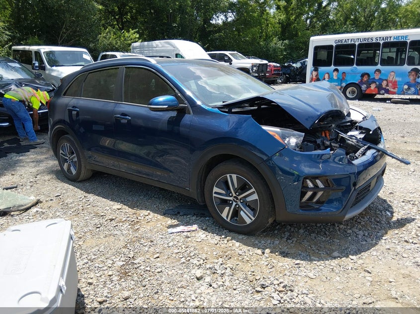 2022 Kia Niro VIN KNDCE3LC6N5516833 IAAI salvage auction — FRONT END, Salvage (Tennessee), sold $5,500 on 2026-07-18 (photo 1)