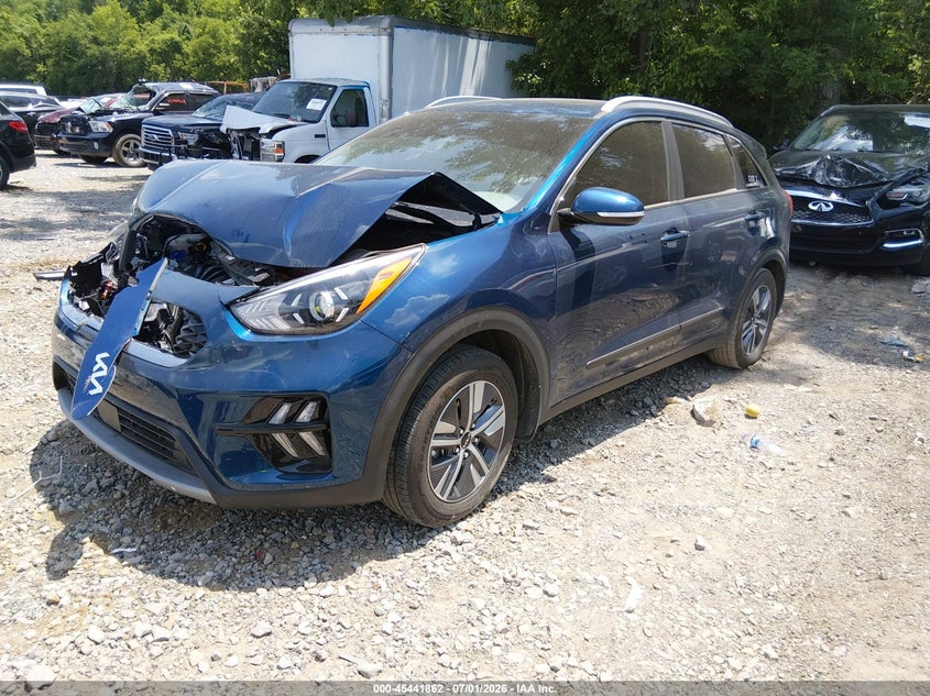 2022 Kia Niro VIN KNDCE3LC6N5516833 IAAI salvage auction — FRONT END, Salvage (Tennessee), sold $5,500 on 2026-07-18 (photo 2)