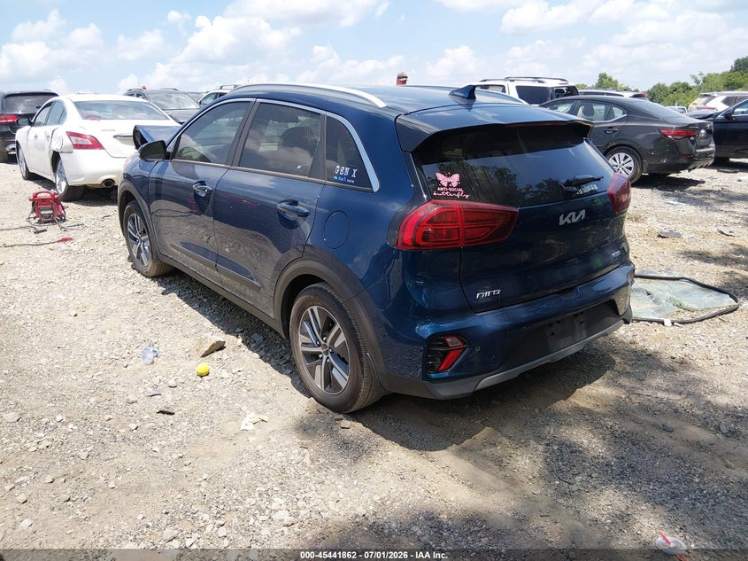 2022 Kia Niro VIN KNDCE3LC6N5516833 IAAI salvage auction — FRONT END, Salvage (Tennessee), sold $5,500 on 2026-07-18 (photo 3)