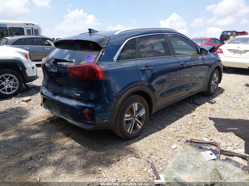 2022 Kia Niro VIN KNDCE3LC6N5516833 IAAI salvage auction — FRONT END, Salvage (Tennessee), sold $5,500 on 2026-07-18 (photo 4)