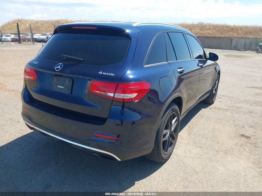 2016 Mercedes-benz Glc VIN WDC0G4KB5GF065218 IAAI salvage auction — NORMAL WEAR, Clear - Dealer Only (California), sold $5,025 on 2026-07-08 (photo 4)