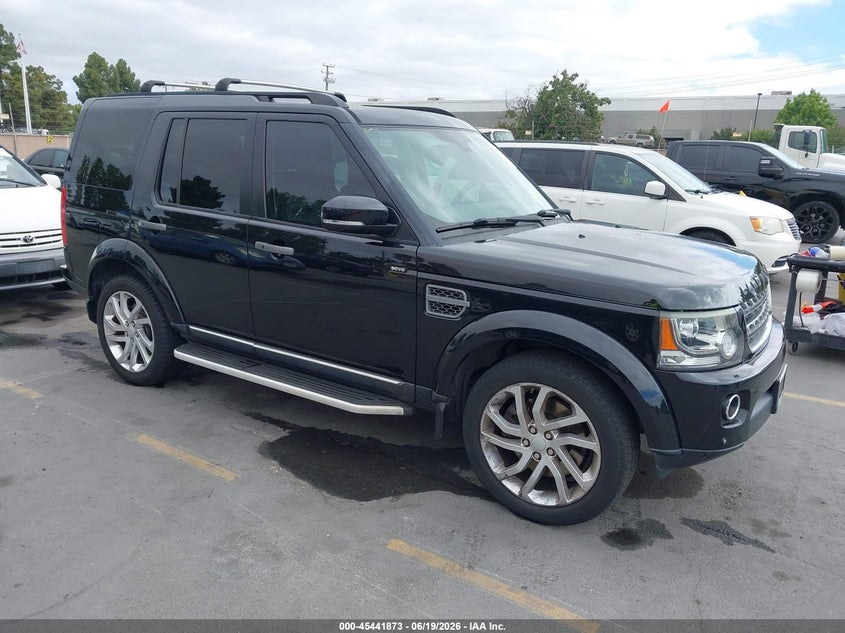 2016 Land rover Lr4 VIN SALAG2V6XGA827199 IAAI salvage auction — NORMAL WEAR, Clear - Dealer Only (California), sold $1,600 on 2026-07-29 (photo 1)