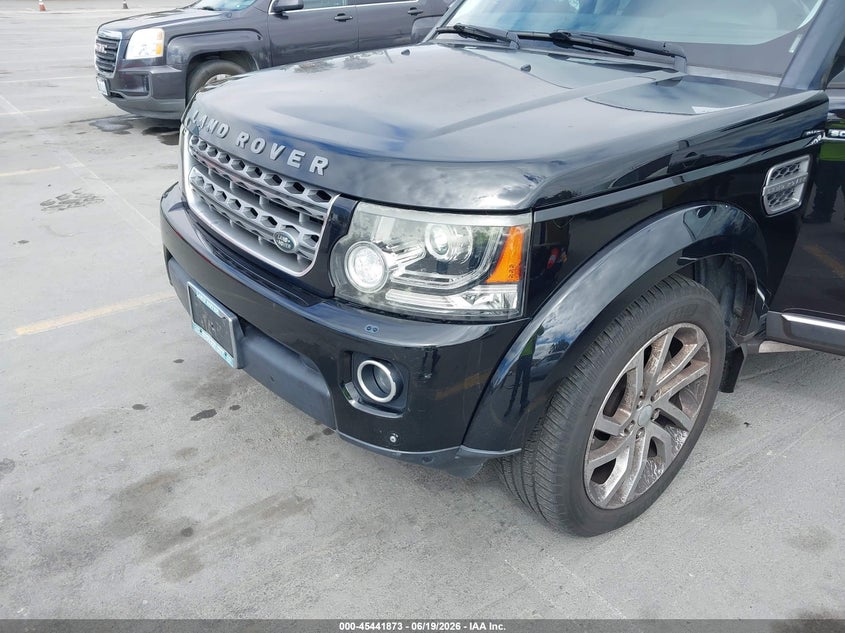 2016 Land rover Lr4 VIN SALAG2V6XGA827199 IAAI salvage auction — NORMAL WEAR, Clear - Dealer Only (California), sold $1,600 on 2026-07-29 (photo 6)