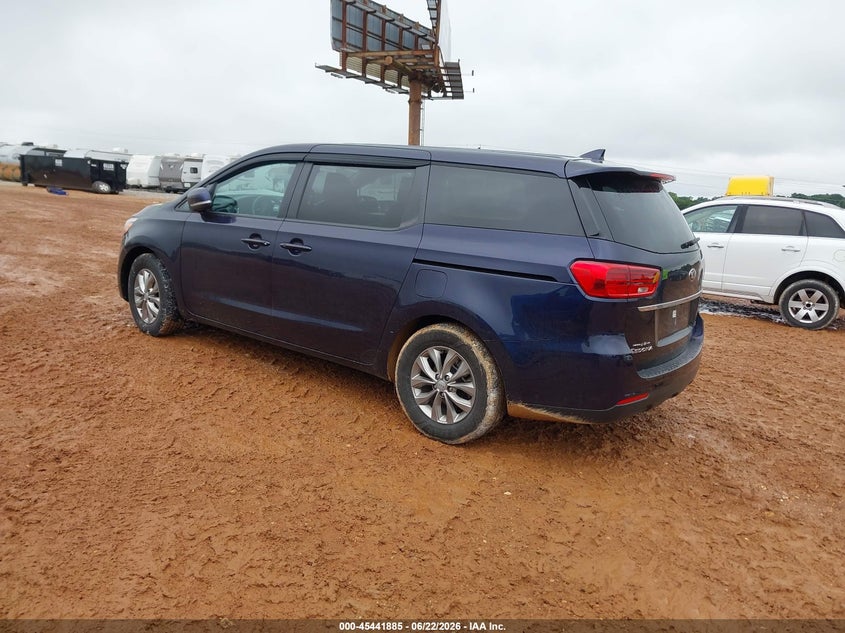 2020 Kia SEDONA VIN KNDMB5C18L6610355 IAAI salvage auction — RIGHT FRONT, Salvage (Missouri), sold $2,075 on 2026-07-27 (photo 3)