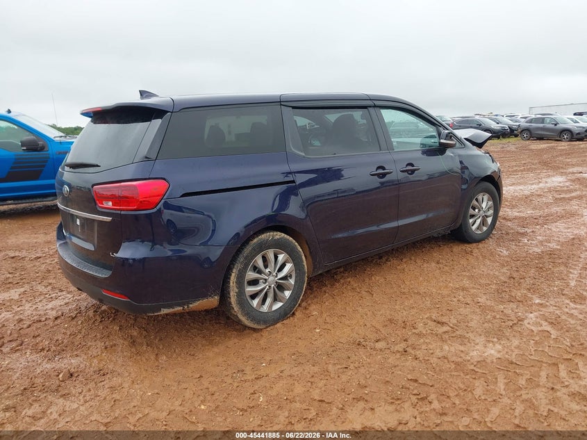 2020 Kia SEDONA VIN KNDMB5C18L6610355 IAAI salvage auction — RIGHT FRONT, Salvage (Missouri), sold $2,075 on 2026-07-27 (photo 4)