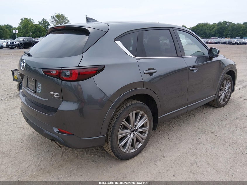 2023 Mazda Cx-5 VIN JM3KFBXY5P0140092 IAAI salvage auction — LEFT FRONT, Salvage Title, sold $12,300 on 2026-07-24 (photo 4)