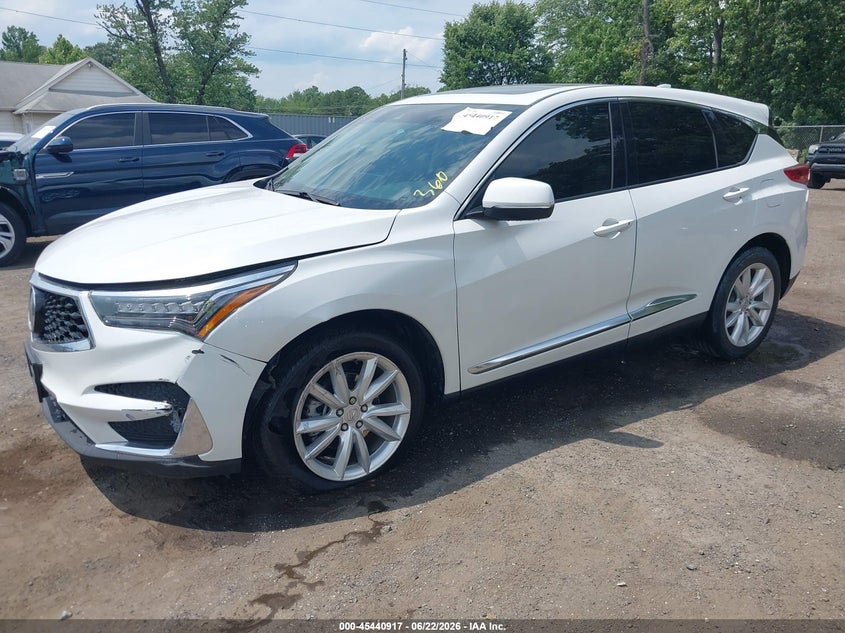 2021 Acura Rdx VIN 5J8TC1H33ML004171 IAAI salvage auction — LEFT FRONT, Salvage - Greater Than 75% (Maryland), sold $6,700 on 2026-07-09 (photo 2)