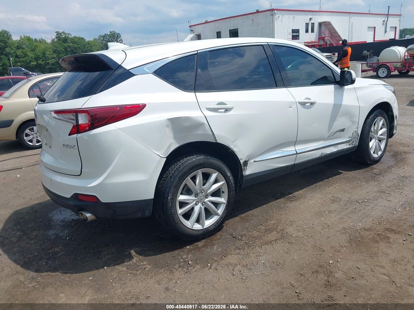 2021 Acura Rdx VIN 5J8TC1H33ML004171 IAAI salvage auction — LEFT FRONT, Salvage - Greater Than 75% (Maryland), sold $6,700 on 2026-07-09 (photo 4)