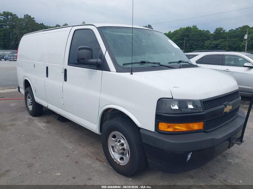 2021 Chevrolet Express VIN 1GCZGGF72M1157397 IAAI salvage auction — REPOSSESSION, Salvage Title, sold $7,200 on 2026-07-21 (photo 1)