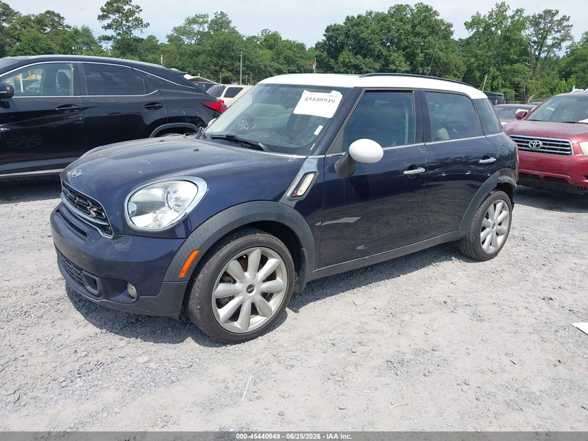 2016 Mini Countryman VIN WMWZC3C51GWT09004 IAAI salvage auction — REAR END, Salvage (South Carolina), sold $875 on 2026-07-14 (photo 2)