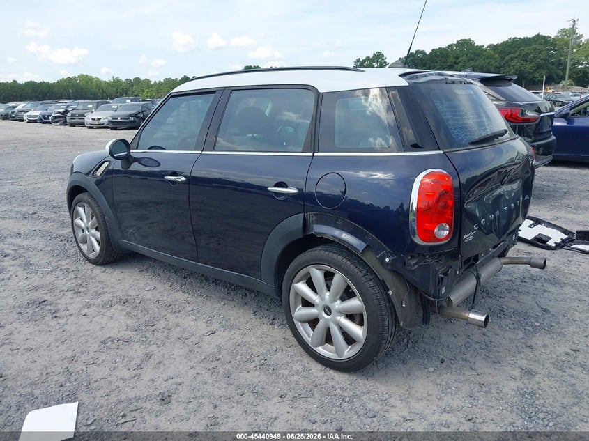 2016 Mini Countryman VIN WMWZC3C51GWT09004 IAAI salvage auction — REAR END, Salvage (South Carolina), sold $875 on 2026-07-14 (photo 3)