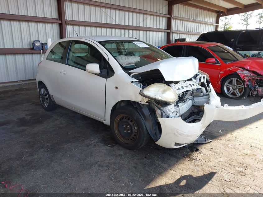 2010 Toyota Yaris VIN JTDJT4K31A5320541 IAAI salvage auction — FRONT END, Rebuildable (Florida), sold $375 on 2026-07-28 (photo 1)