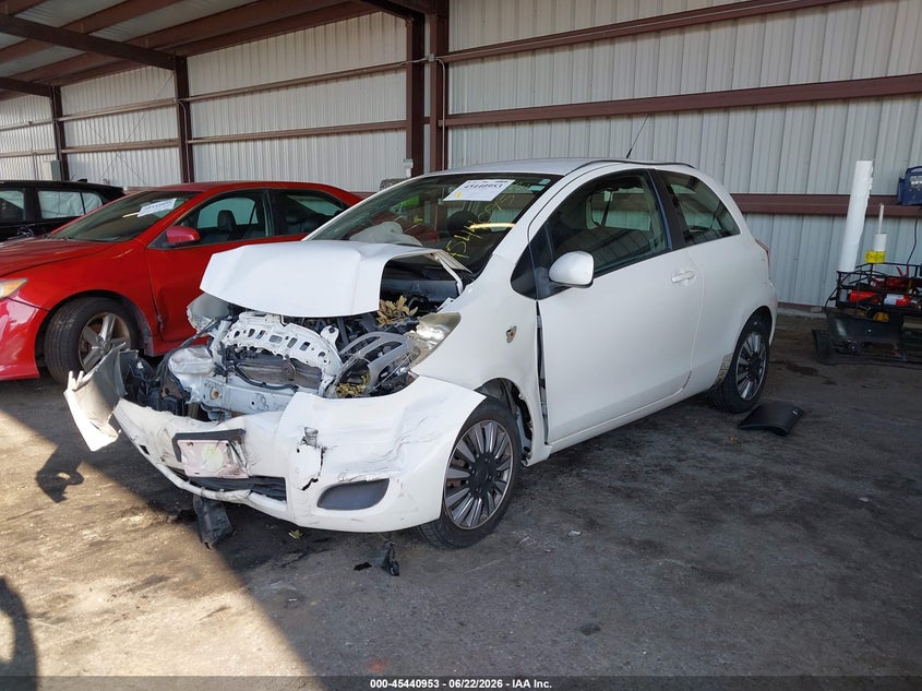 2010 Toyota Yaris VIN JTDJT4K31A5320541 IAAI salvage auction — FRONT END, Rebuildable (Florida), sold $375 on 2026-07-28 (photo 2)