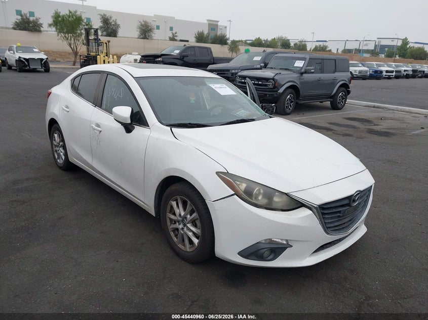 2016 Mazda 3 VIN JM1BM1X70G1301099 IAAI salvage auction — LEFT SIDE, Salvage Certificate (California), sold $1,775 on 2026-07-10 (photo 1)