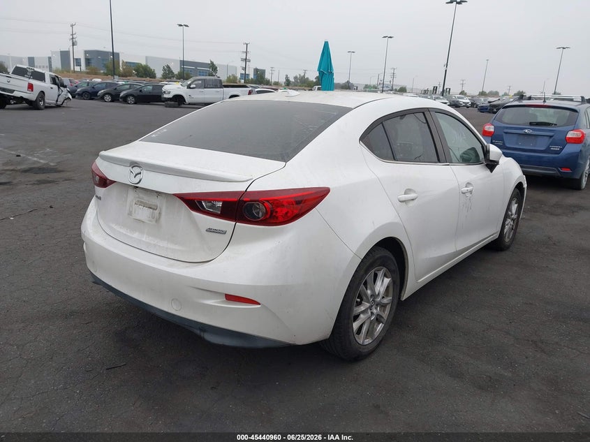 2016 Mazda 3 VIN JM1BM1X70G1301099 IAAI salvage auction — LEFT SIDE, Salvage Certificate (California), sold $1,775 on 2026-07-10 (photo 4)