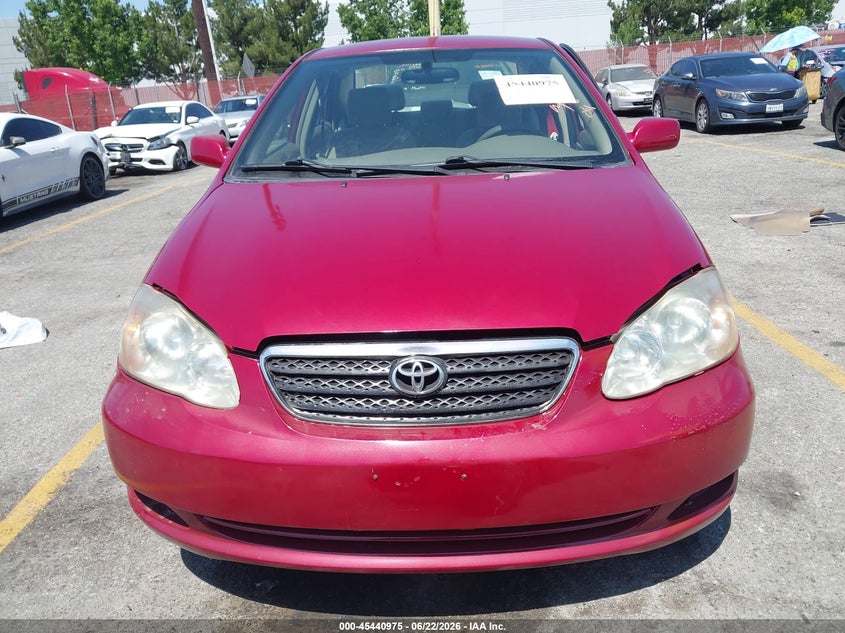 2008 Toyota Corolla VIN 1NXBR32EX8Z984041 IAAI salvage auction — FRONT END, Salvage (California), sold $800 on 2026-07-10 (photo 6)