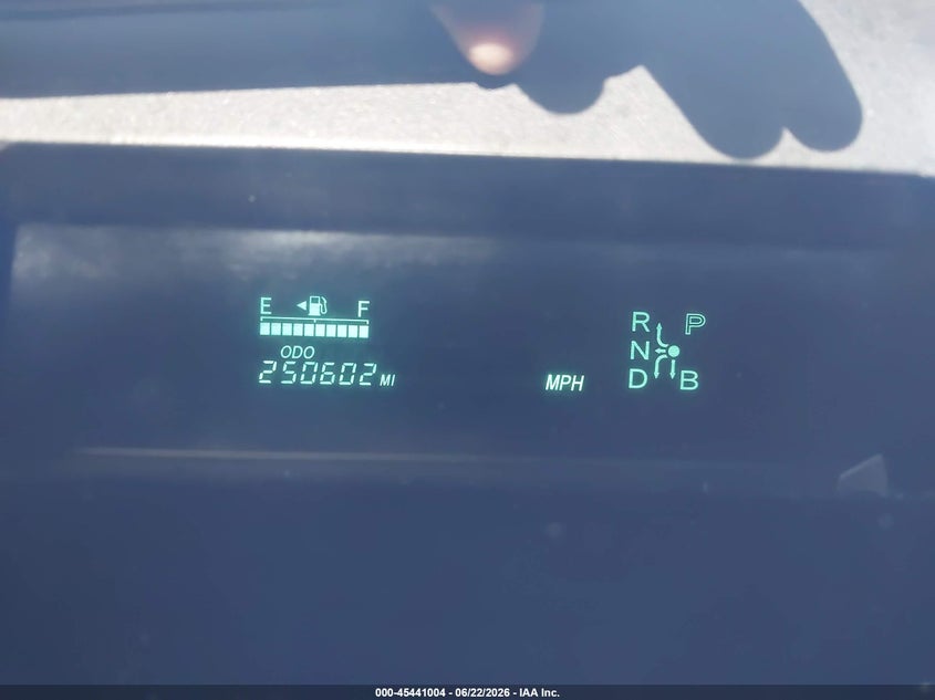 2005 Toyota Prius VIN JTDKB20U857040570 IAAI salvage auction — FRONT END, Salvage (California), sold $200 on 2026-07-28 (photo 7)
