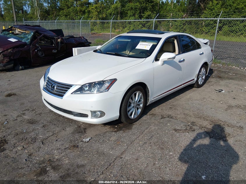 2011 Lexus ES VIN JTHBK1EG6B2442012 IAAI salvage auction — REAR END, Rebuildable (Florida), sold $1,650 on 2026-07-17 (photo 2)