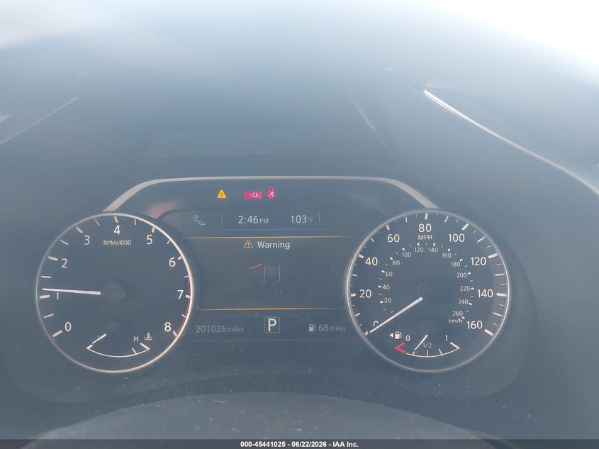 2016 Nissan Murano VIN 5N1AZ2MH5GN152208 IAAI salvage auction — NORMAL WEAR, Salvage Title, sold $2,400 on 2026-07-28 (photo 7)