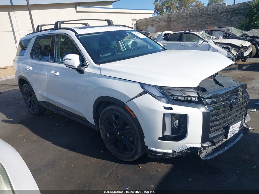 2023 Hyundai Palisade VIN KM8R34GE3PU512924 IAAI salvage auction — LEFT FRONT, Salvage Title, sold $6,000 on 2026-07-24 (photo 1)
