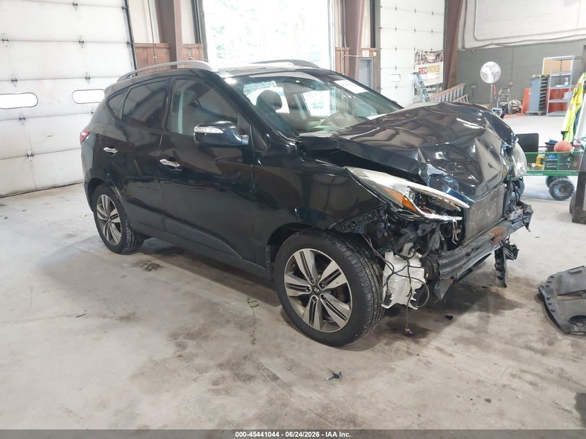 2015 Hyundai Tucson VIN KM8JUCAG7FU069478 IAAI salvage auction — FRONT END, Salvage Title, sold $1,200 on 2026-07-15 (photo 1)