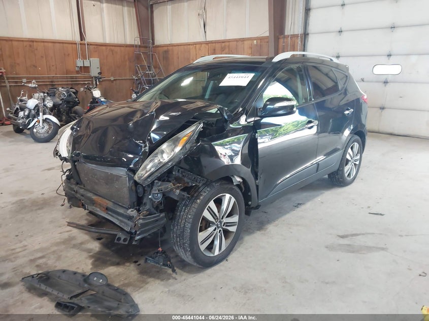 2015 Hyundai Tucson VIN KM8JUCAG7FU069478 IAAI salvage auction — FRONT END, Salvage Title, sold $1,200 on 2026-07-15 (photo 2)
