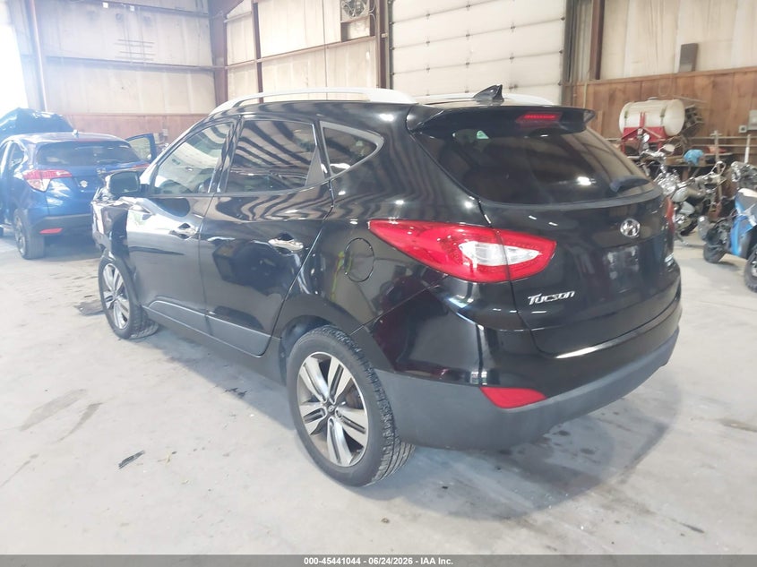 2015 Hyundai Tucson VIN KM8JUCAG7FU069478 IAAI salvage auction — FRONT END, Salvage Title, sold $1,200 on 2026-07-15 (photo 3)