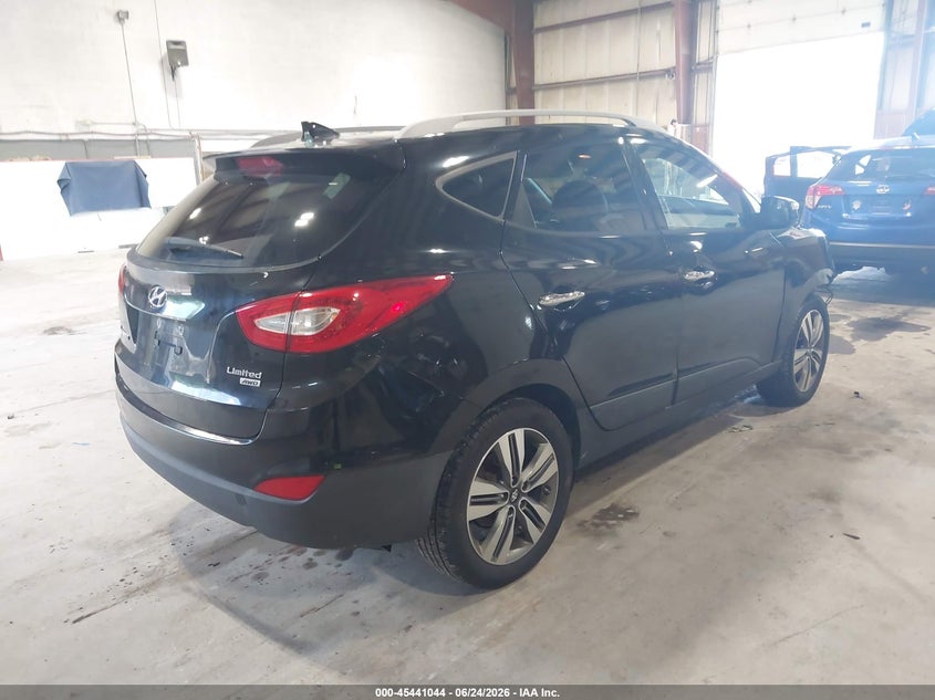 2015 Hyundai Tucson VIN KM8JUCAG7FU069478 IAAI salvage auction — FRONT END, Salvage Title, sold $1,200 on 2026-07-15 (photo 4)