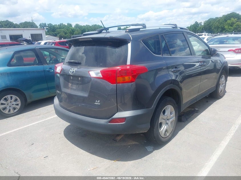 2014 Toyota Rav 4 VIN JTMBFREV7ED068652 IAAI salvage auction — NORMAL WEAR, Clear (Virginia), sold $4,000 on 2026-07-29 (photo 4)