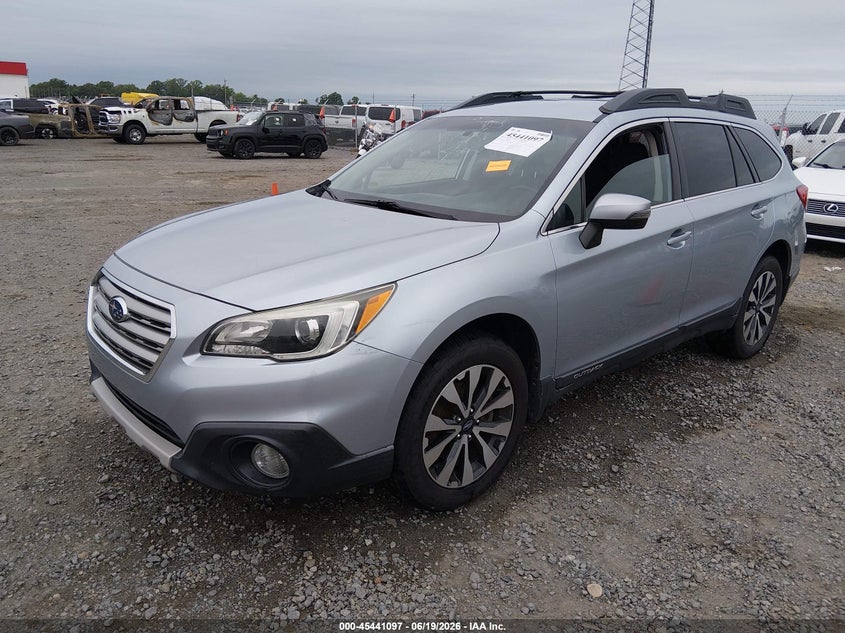 2016 Subaru Outback VIN 4S4BSBJC5G3211495 IAAI salvage auction — ROOF, Clear (Arkansas), sold $2,750 on 2026-07-05 (photo 2)