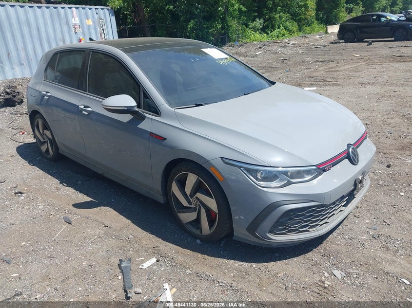 2022 Volkswagen Golf gti VIN WVW287CD1NW216940 IAAI salvage auction — WATER/FLOOD, Mv-907A (New York), sold $10,275 on 2026-07-14 (photo 1)