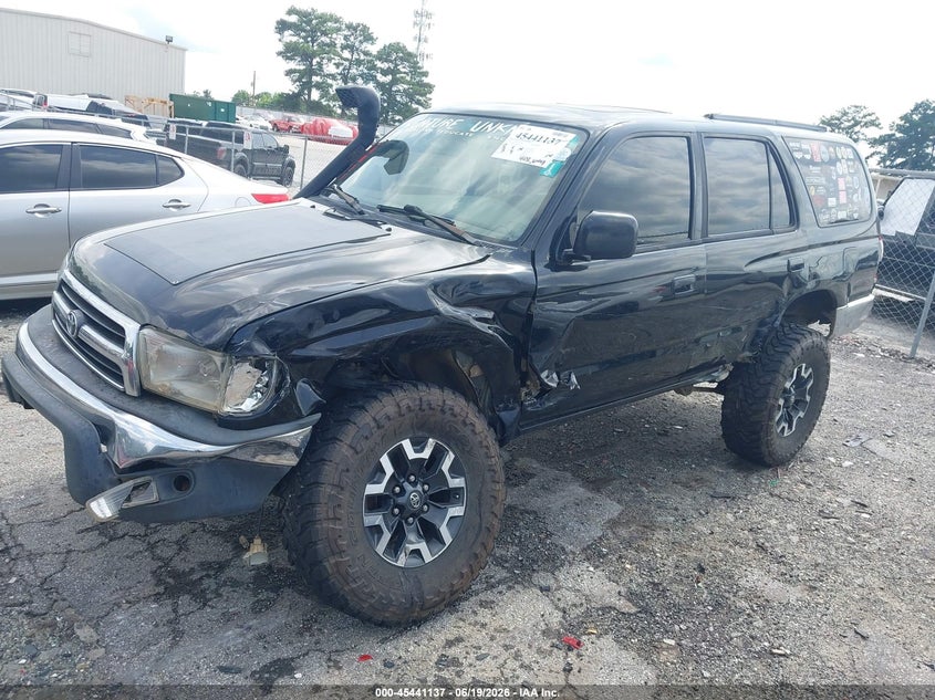 1999 Toyota 4runner VIN JT3HN86R5X0254956 IAAI salvage auction — FRONT END, Salvage (Georgia), sold $1,200 on 2026-07-15 (photo 2)