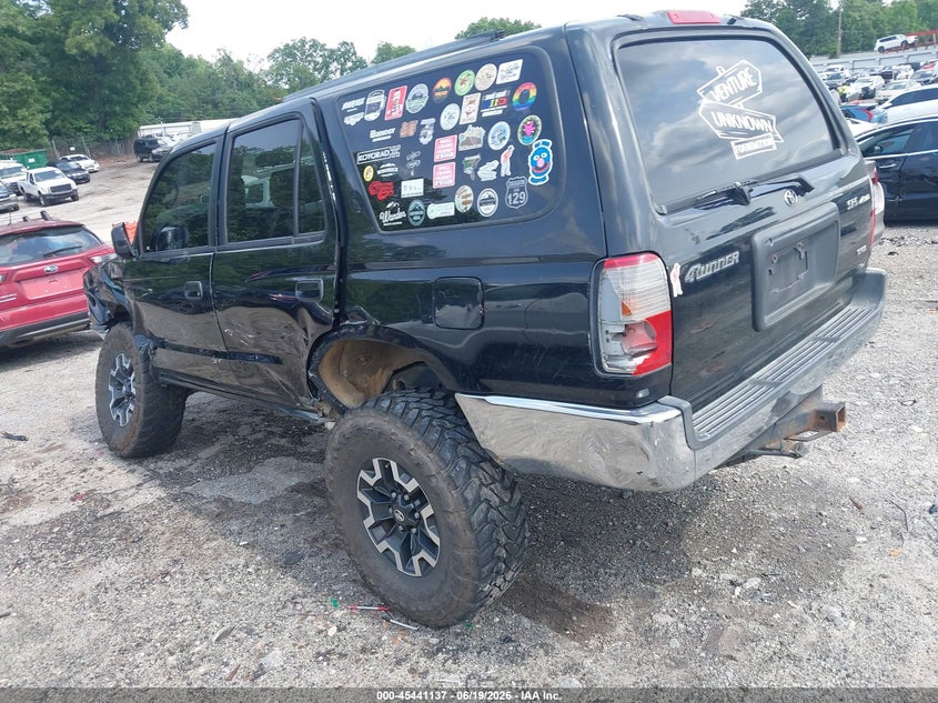 1999 Toyota 4runner VIN JT3HN86R5X0254956 IAAI salvage auction — FRONT END, Salvage (Georgia), sold $1,200 on 2026-07-15 (photo 3)